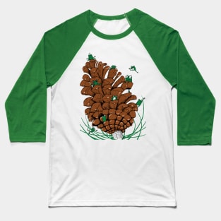 Pine cone Baseball T-Shirt